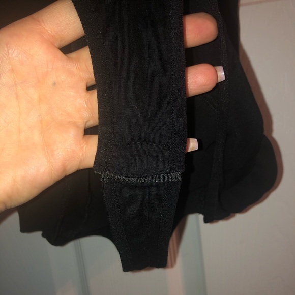 Black Medium ARDEN B Strappy Bodysuit - Picture 5 of 5